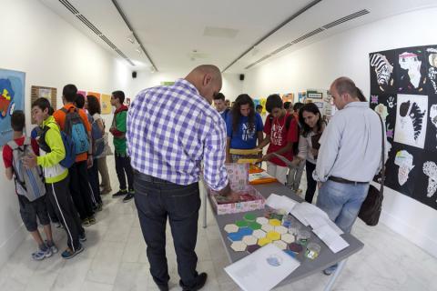 Los alumnos canarios exponen sus visiones de África en Casa África