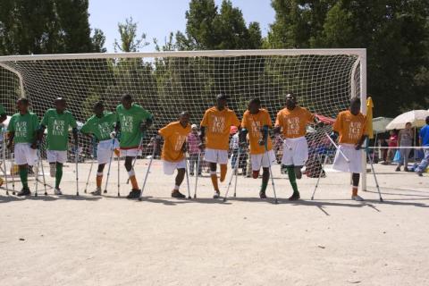 El equipo One goal llega a Cádiz tras su paso por Madrid