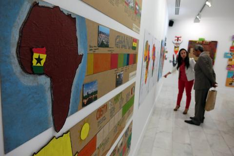 El embajador de Egipto en España visita Casa África