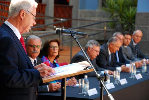 Jueces, abogados, instituciones y Cámaras de Comercio se unen para potenciar el arbitraje y la conciliación en el ámbito mercantil desde Canarias
