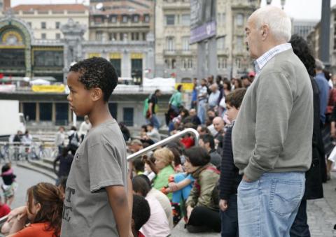 Bilbao y Vitoria se colmaron de actividades de África Vive