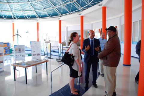El viceministro de Energía y Minas de Namibia visita el ITC
