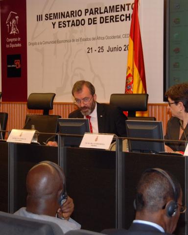 Parlamentarios africanos y europeos comparten un seminario organizado por el Congreso de los Diputados y Casa África