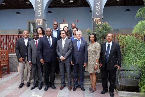 Casa África recibe a una delegación de parlamentarios de Cabo Verde