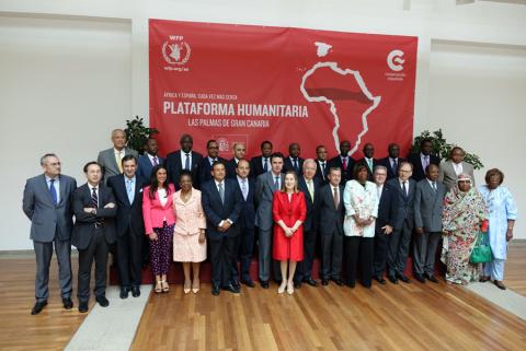 El PMA pone en marcha su base logística en Las Palmas de Gran Canaria para agilizar el envío de ayuda humanitaria hacia África
