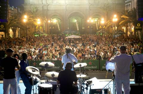 Músicas tradicionales africanas se funden con el jazz más actual en la Noche África