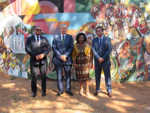 El director general de Casa África, de visita oficial en Maputo