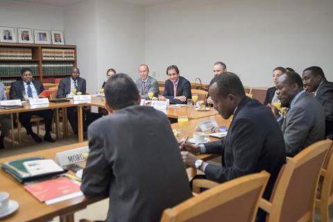 Casa África, con las Representaciones Permanentes africanas ante Naciones Unidas en Nueva York