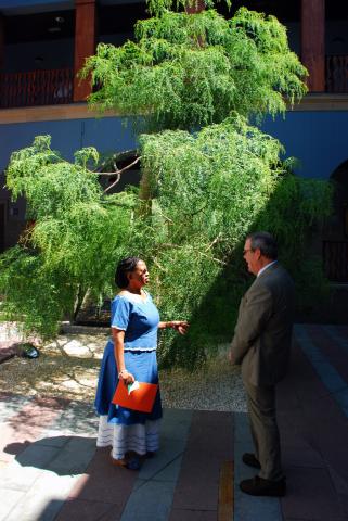 La embajadora de Sudáfrica expone en Casa África las oportunidades de negocio en el país