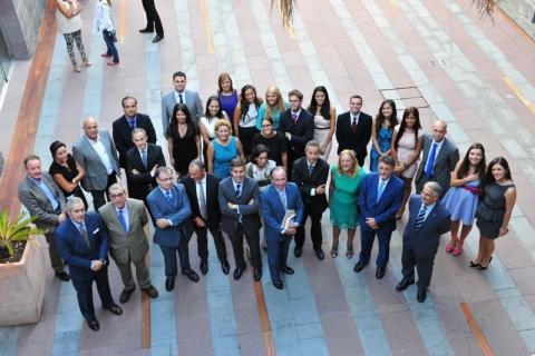Casa África alberga la entrega de orlas del IV Máster en International Business de la ULPGC