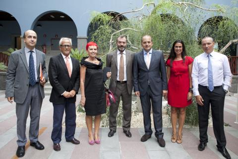 Visita institucional del Alcalde de Las Palmas de Gran Canaria, Juan José Cardona, a Casa África