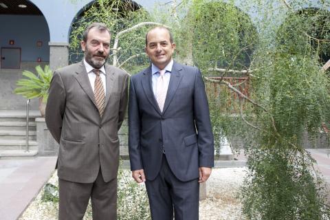 Visita institucional del Alcalde de Las Palmas de Gran Canaria, Juan José Cardona, a Casa África