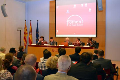 El Banco Africano de Desarrollo muestra las posibilidades de sus licitaciones en la sede de Foment del Treball