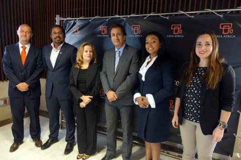 Una delegación de Cabo Verde Trade Invest presenta el organismo ante Casa África