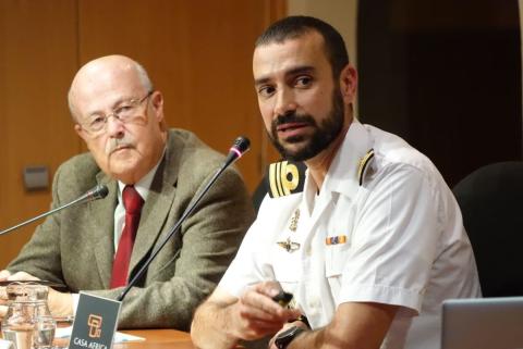 La Armada española construye capacidades y comunicación en el Golfo de Guinea