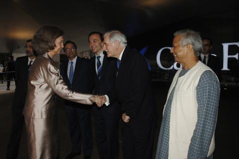 Casa Asia y Casa África reunieron en CaixaForum a los máximos expertos mundiales en microfinanzas para el desarrollo