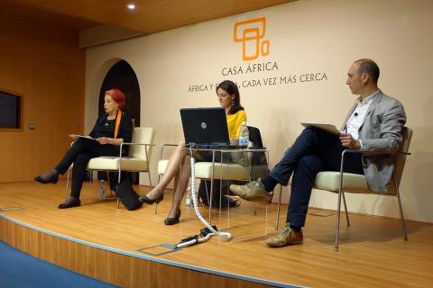 Rosa María Calaf y Gemma Parellada protagonizan una conferencia sobre periodismo y compromiso en Casa África