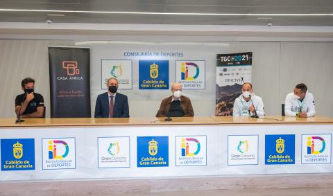 Atletas keniatas en la TransGranCanaria 2021_Rueda de Prensa