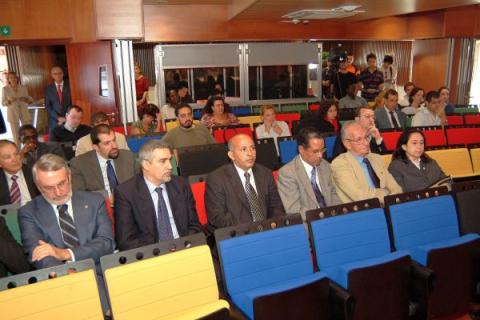 Saavedra presidió la inauguración del Seminario 'Una visión del Islam en África y desde Canarias. Historia de una frontera'