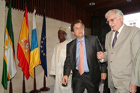 El director general de Casa Africa recibe a una delegación del Gobierno de Nigeria