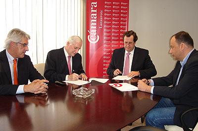 Casa África y la Cámara de Lanzarote firman un convenio de colaboración