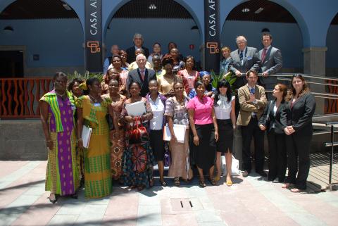 Comienza el curso de Logística del Transporte para trabajadoras portuarias africanas en Casa África
