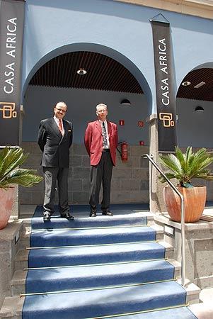 Casa África recibe la visita de representantes diplomáticos de Suiza