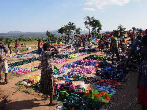Mercado en Jinka