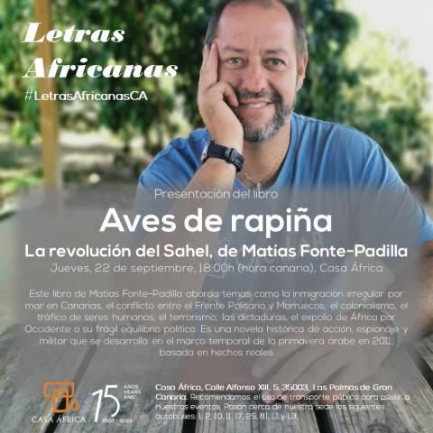 Invitación Aves de Rapiña. La revolución del Sahel