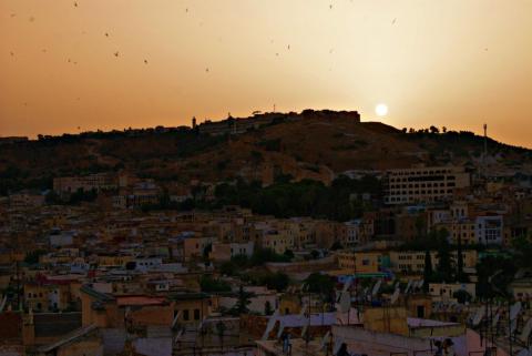 Atardecer en Fez