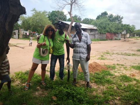 Conociendo a las maravillosas personas de Banjul