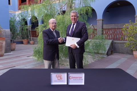 Firma de convenio con INCYDE. Mayo 2024