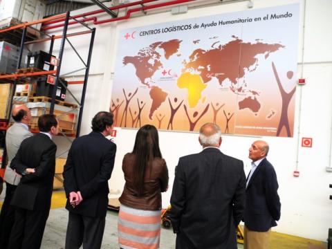 Casa África y el Centro Logístico de Ayuda Humanitaria de Cruz Roja en Las Palmas de Gran Canaria reforzarán su colaboración