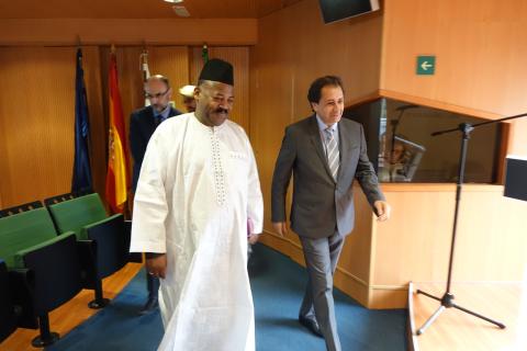 Luis Padrón y Abdel Kader Haïdara