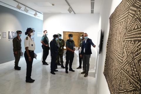 Un grupo de oficiales de policía de África occidental visita Casa África
