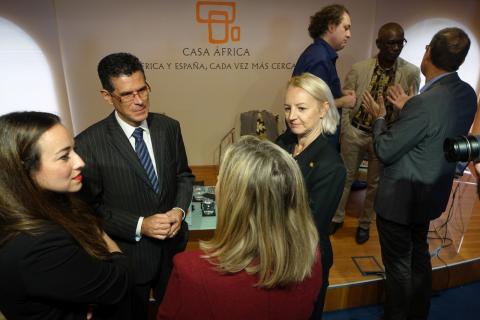 Alberto Virella Gomes, Ariadne Hernández y Pere Ortin