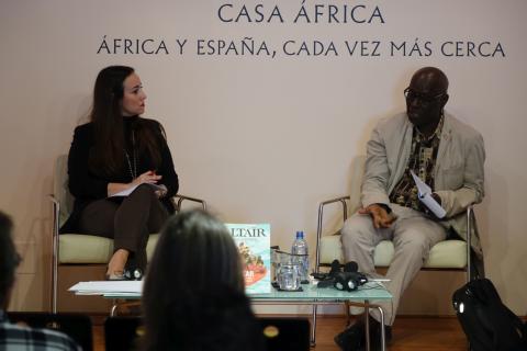 Ariadne Hernández y Boubacar Boris Diop