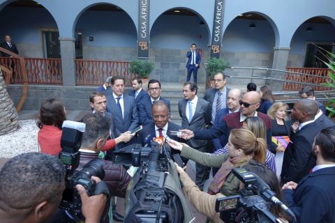 Luis Filipe Tavares en Casa África