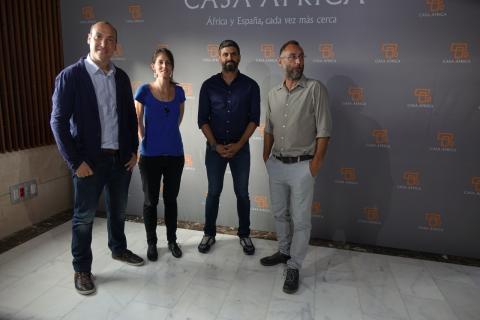 Joan Tussel Prats, Gemma Parellada, José Naranjo y Nicolás Castellano