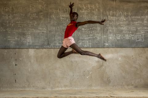Equipo olímpico de gimnasia de Chad ©Antonio López Díaz