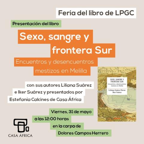 Presentación Sexo, sangre y frontera Sur.