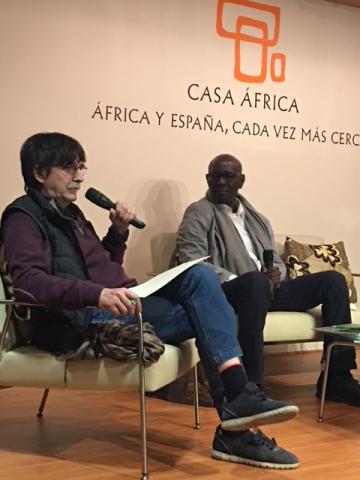 Antonio Lozano y Boubacar Boris Diop