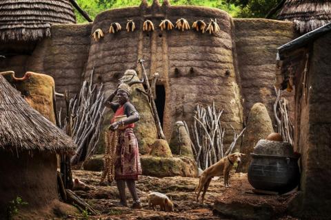 La ciudad tradicional de los guerreros somba 04