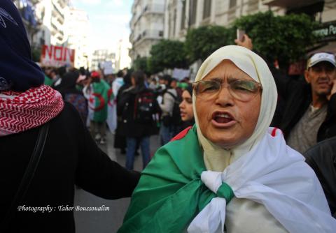 Marche pacifique d'alger