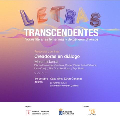 Cartel Creadoras en diálogo