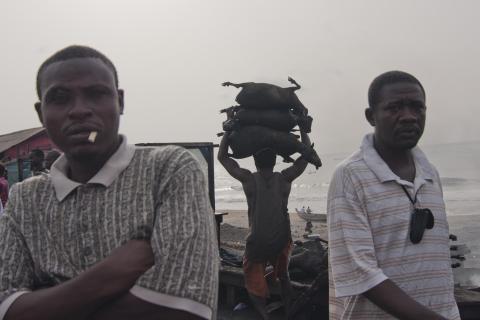 1. Nana Kofi Acquah, série The Slaughter Boys, 2011 © Nana Kofi Acquah -Album Panafricaine-