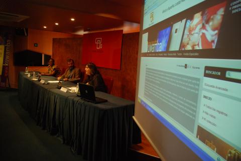 3. Presentación del portal multimedia KUWAMBA de Casa África por Estefanía Calcines, Jefa del Área Web y Mediateca online