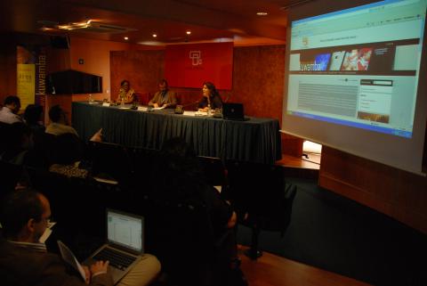 5. Presentación del portal multimedia KUWAMBA de Casa África por Estefanía Calcines, Jefa del Área Web y Mediateca online