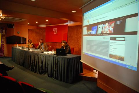 10. Presentación del portal multimedia KUWAMBA de Casa África por Estefanía Calcines, Jefa del Área Web y Mediateca online