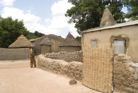 10.	Arquitectura local, proyecto Soutoura de Ángel Luis Aldai, Casa África
